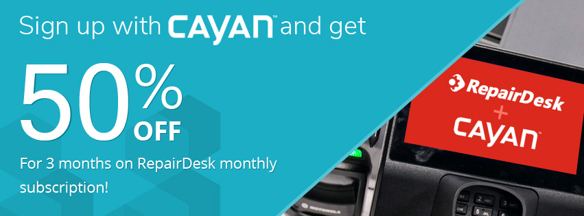 cayan repairdesk discount offer
