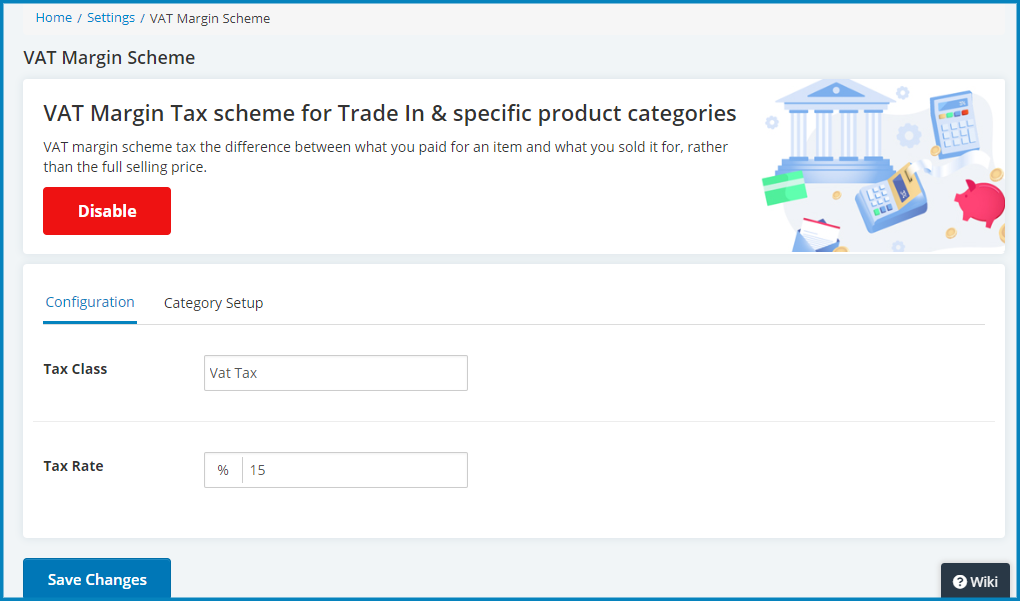 RepairDesk VAT Margin Support