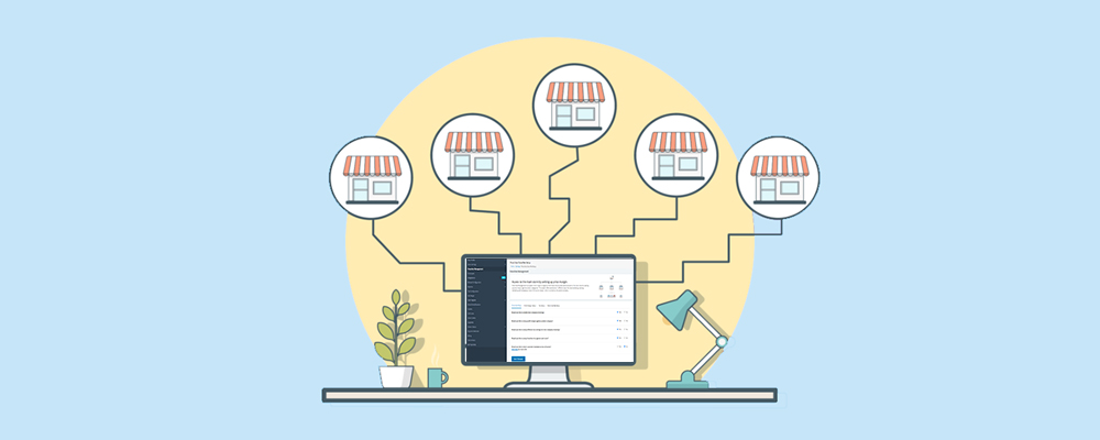 Intercomapny invoicing in franchise management settings of your repair shop software