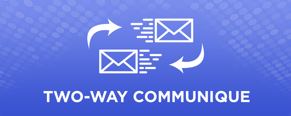 Two-way email in our computer repair shop software