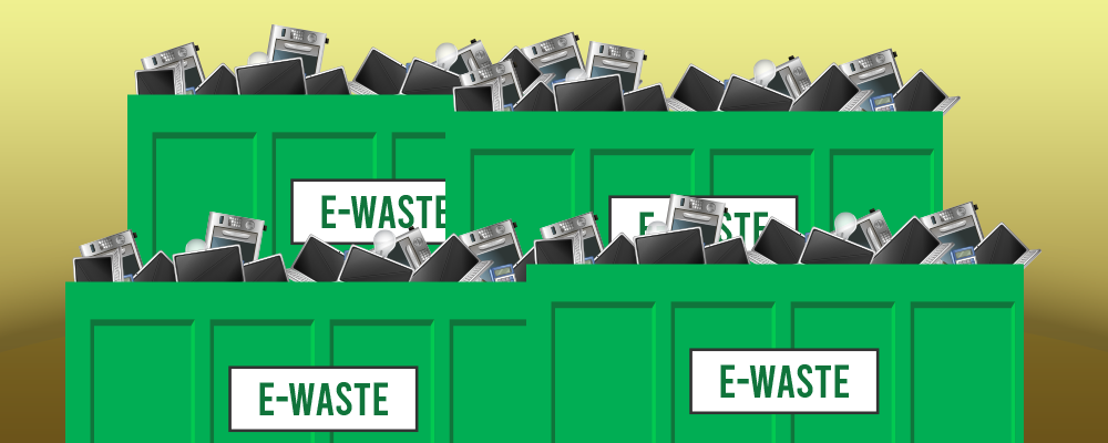 Electronic waste effects on computer repair