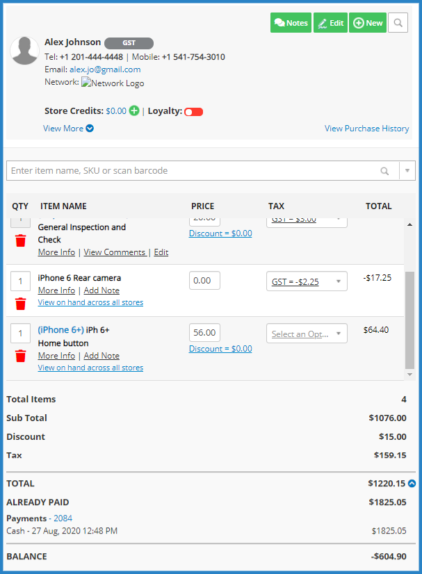 RepairDesk - POS