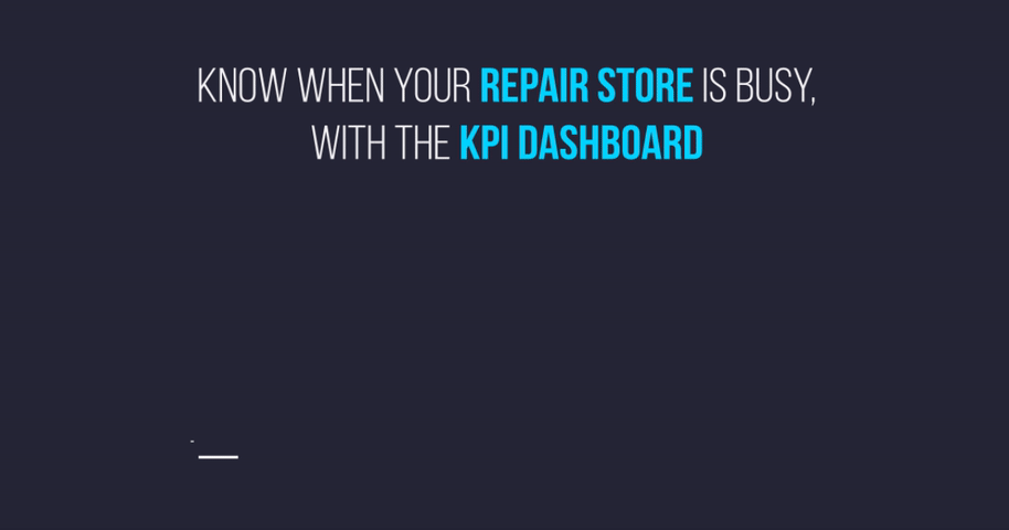 New KPI Dashboard in your repair shop software