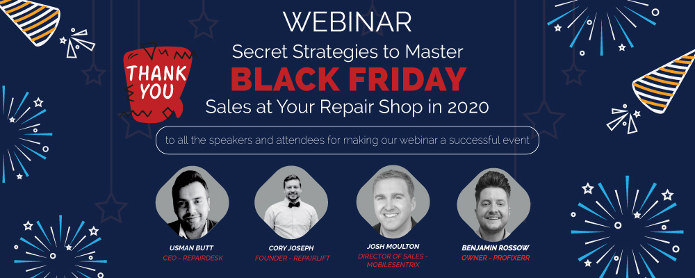 Black Friday Sales -Webinar