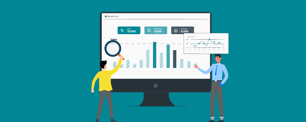 A general analytics software illustration.