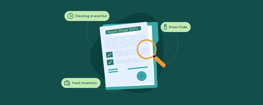 Learn how to structure an SOP for your repair business to better guide your team.
