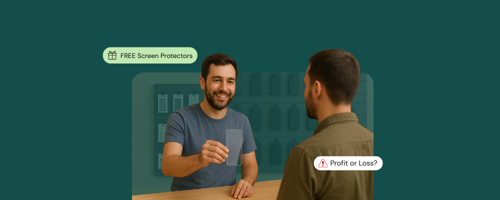 Should cellphone repair shops give free screen protectors