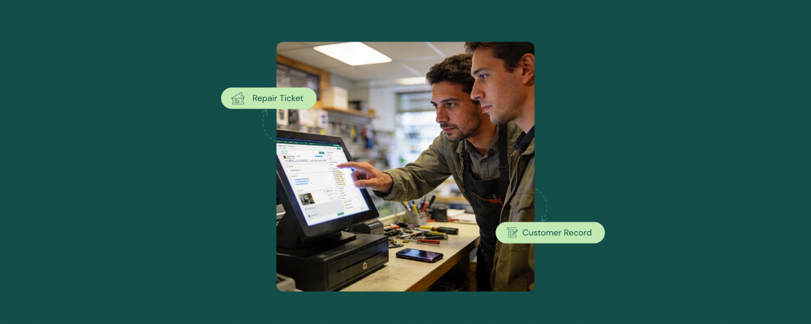 How RepairDesk Turns a Repair Ticket into a Complete Customer Record