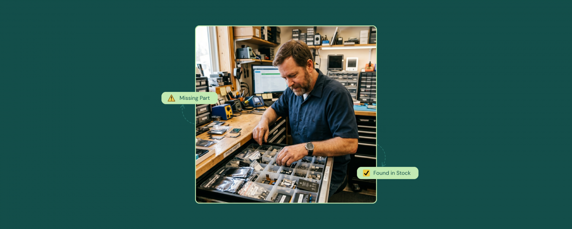 How to Stop Losing Money on Parts You Already Have (But Can't Find)