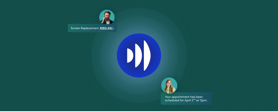 AI receptionist for repair shops
